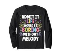 Melody Personalized Name Funny Cute Custom Melody Name Manga Larga