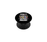Melody Personalized Name Funny Cute Custom Melody Name PopSockets PopGrip Adhesivo