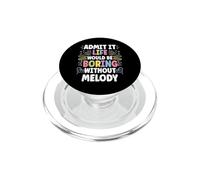 Melody Personalized Name Funny Cute Custom Melody Name PopSockets PopGrip para MagSafe