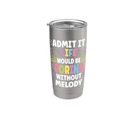 MELODY Personalized Name Funny Cute Custom MELODY Name Vaso térmico de acero inoxidable de doble pared