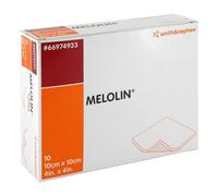 melolin 10 x 10 cm wundau flagen estériles 10 Stk