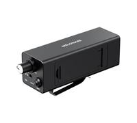 MELONARE Amplificador de monitor intraural portátil con cable, amplificador de auriculares con entradas XLR/TRS, modo mono/estéreo y control de silencio con un solo toque, amplificador IEM personal