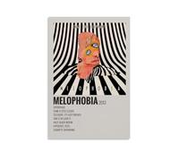 Melophobia Cage The Elephant - Pósteres impermeables para pared, impresión en casa, a prueba de humedad, fácil de instalar y resistente a la decoloración, estilo sin marco, 60 x 90 cm