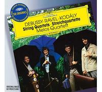 Melos Quartet - Debussy: String Quartet in G minor, Op.10 / Ravel: String Quartet in F major (1903) / Kodaly: String Quartet No.2, Op.10