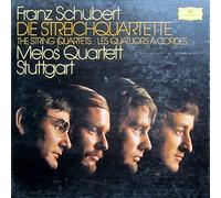 Melos Quartett Stuttgart - MELOS QUARTETT STUTTGART string quartets - quatuors à cordes SCHUBERT 7LP's Box 1975
