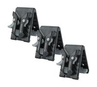 MELOTOGH - Paquete de 3 clips de cinturón de liberación rápida para bolsa, funda de taladro, se fija fácilmente a cualquier cinturón, bolsa de herramientas con clip, bolsa de mano, organizador de