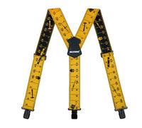 MELOTOUGH Tirantes para hombre de 5 cm de ancho, elásticos en Y para hombre, tirantes resistentes con clip fuerte para pantalones, Regla Y-amarillo, 28"-44.5"