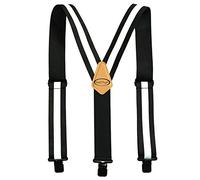 MELOTOUGH Tirantes reflectantes de seguridad | Tirantes de trabajo con tira reflectante de alta visibilidad, Negro reflectante, S, M , L , XL One size fit most