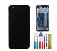 Melphyreal - Pantalla LCD compatible con Huawei P10 Lite, pantalla táctil, marco negro + herramientas