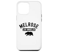 Melrose Los Ángeles Retro Hollywood California La Brea Bear Carcasa para iPhone 12 Pro MAX