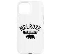 Melrose Los Ángeles Retro Hollywood California La Brea Bear Carcasa para iPhone 15