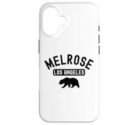 Melrose Los Ángeles Retro Hollywood California La Brea Bear Carcasa para iPhone 16