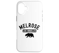 Melrose Los Ángeles Retro Hollywood California La Brea Bear Carcasa para iPhone 16 Plus