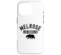 Melrose Los Ángeles Retro Hollywood California La Brea Bear Carcasa para iPhone 16 Pro