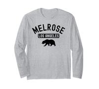 Melrose Los Ángeles Retro Hollywood California La Brea Bear Manga Larga