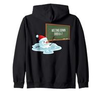 Melting 6-7 Funny Teacher 67 Christmas Snowman Six Seven Sudadera con Capucha