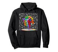 Melting Cube Speed Cubing tee Vintage Puzzle Jóvenes Matemáticas Niños Sudadera con Capucha