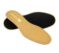 Meltonian Plantilla de piel de cordero de lujo con carbón activado que absorbe los olores, talla de mujer 6-7 de EE. UU