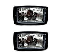 MelTruck 2x Faro Delantero H4 12V/24V con Luz de Posición para Tractor Zetor Ursus Fendt John Deere Case IH