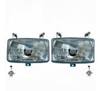 MelTruck 2x Faro H4 12V/24V Luz Larga y Corta para Tractor Deutz-Fahr Hurlimann Lamborghini Same IP54 E8