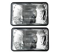 MelTruck Juego de 2 faros principales John Deere 7600 7700 7800 | luz de cruce de carretera luz de posición | homologación E20 | 12 V 24 V | H4 T4W