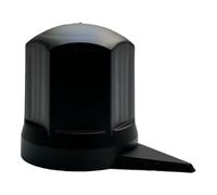 MelTruck Tapones para tuercas de rueda con indicador de posición, diámetro de 32 mm, protección para tornillos de camiones (60, negro, altura - 54,5 mm)