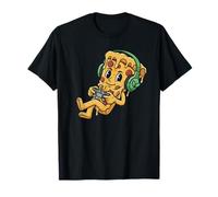 Melty Cheese Video Game Controller Pizza Slice Gamer Camiseta