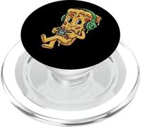 Melty Cheese Video Game Controller Pizza Slice Gamer PopSockets PopGrip para MagSafe