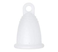 MeLuna Classic Copa Menstrual, Anillo, Transparente, Talla XL - 1 Unidad