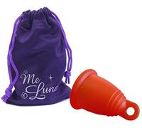 MeLuna - Copa menstrual Roja, Classic, Anillo, Talla- S