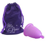 MeLuna - Copa menstrual Violeta, Classic, Bola, Talla- XL