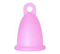 MeLuna Soft Copa Menstrual, Anillo, Rosa, Talla L - 1 Unidad