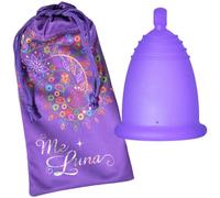 MeLuna Sport Copa Menstrual, Bola, Violeta Azulado, Talla L - 1 Unidad