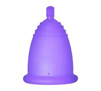 MeLuna Sport Copa Menstrual, Bola, Violeta Azulado, Talla M - 1 Unidad