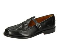 Melvin & Hamilton Gianna 4, Mocasines con Correa Monk Mujer, Negro, 36 EU