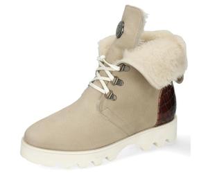 Melvin & Hamilton Greta 1, Botas Cortas al Tobillo Mujer, Beige, 36 EU