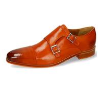 Melvin & Hamilton Lance 1, Mocasines con Correa Monk Hombre, Naranja, 44 EU
