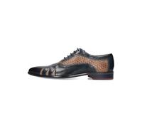 Melvin & Hamilton Toni 44 Crust Navy Woven, Oxford Hombre, Azul, 42 EU