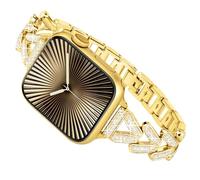 Melyis Correa de lujo compatible con correas de Apple Watch para mujer de 40 mm, 41 mm, 38 mm, 42 mm, serie S10 10, 9, 8, SE, 7, 6, 5, 4, 3, correa de metal fino para Apple Watch para mujer, correa