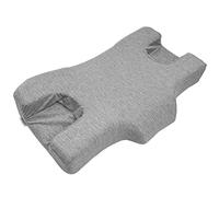 Melyla Almohada antiarrugas para dormir de espalda y de lado I para la prevención de arrugas faciales I Gris