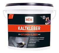 MEM 30822639 Pegamento en frío Profesional, 6,5 kg, Negro