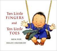 Mem Fox Ten Little Fingers and Ten Little To (Libro de cartón) (Importación USA)