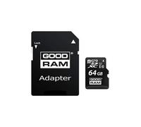 MEM MICRO SD 64GB GOODRAM M1AA CL10 UHS-I+ADAPT