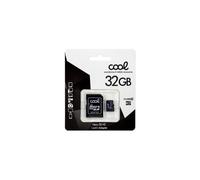 Tarjeta de memoria Micro SD con adaptador de 32 GB (clase 10) - COOL