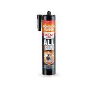 MEM Pegamento de montaje Allground Mega Power, resistente al agua y a los rayos UV, alta adherencia inicial y gran resistencia final, para casi todas las superficies, sin disolventes, cartucho de 450