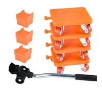 Memateur con Ruedas - Hojas de Muebles, Conjunto de cálices, Muebles Pesados en Movimiento de Carro | Ruedas Kit de Carro de Ruedas Coasters, Slicers de herramientas de gato de apilamiento para