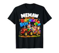 Memaw of The Birthday Boy Farm Tractor Party Theme Camiseta