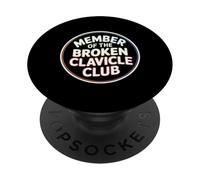 Member of The Broken Clavicle Club Collarbone Injury - PopSockets PopGrip Adhesivo