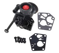 Membrana Carburador para Cortacésped, Repuesto Compatible con 499809 498809A 494406, Piezas de Recambio Original para Carburador Cortadora con Accesorios de Instalación