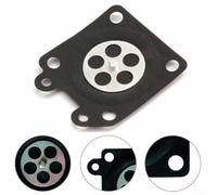 Membrana de carburador para la serie WA y WT compatible con máquinas asociadas, pieza de repuesto con estructura de metal para una vida útil estable y larga